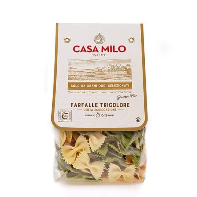 Casa Milo Farfalle Tricolore.