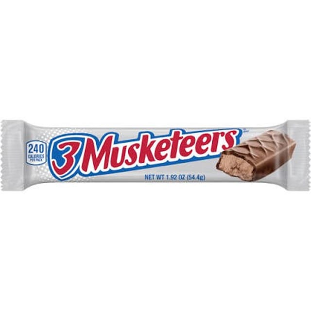 3 Musketeers.