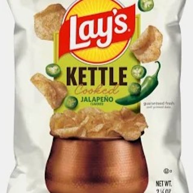 Lay's Kettle Cooked Jalapeno.