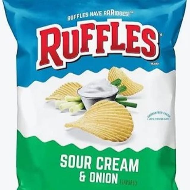 Ruffles Sour Cream & Onion (2 1/4 Oz.).