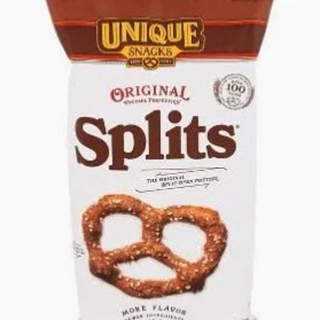 Unique Original Splits Pretzels.