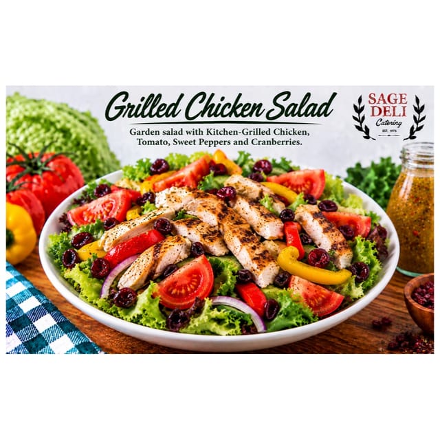 Grilled Chicken Salad.