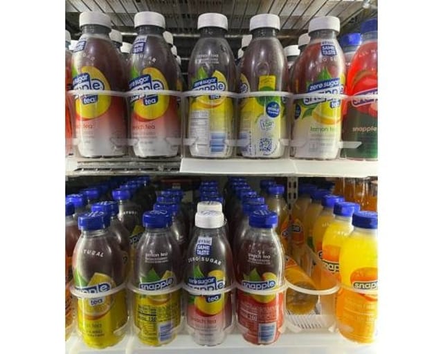 Diet Snapple, Raspberry Iced Tea.