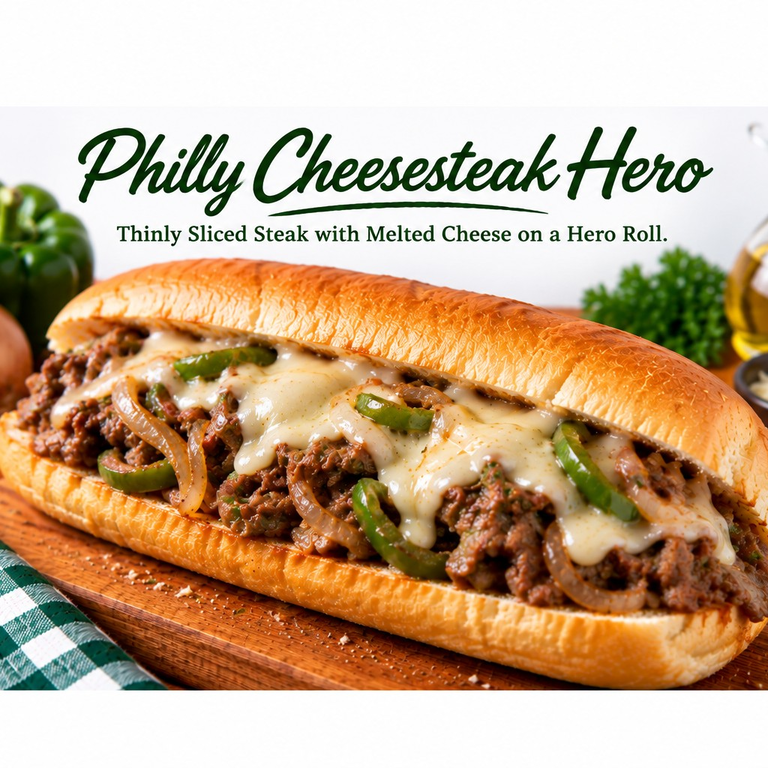 Indulge in Our Cheesesteak