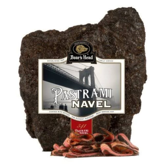 Boar's Head Navel Pastrami.