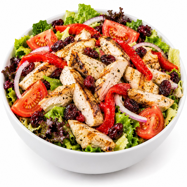 Grilled Chicken Caesar Salad.