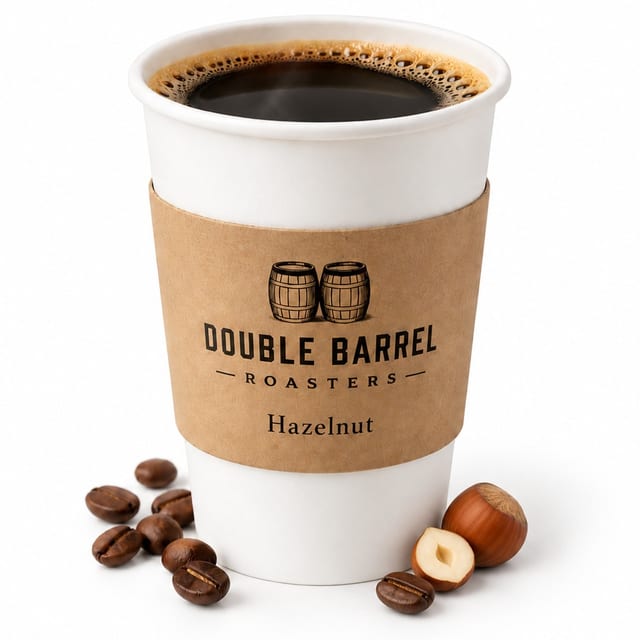 Double Barrel Hazelnut – 16 Oz..