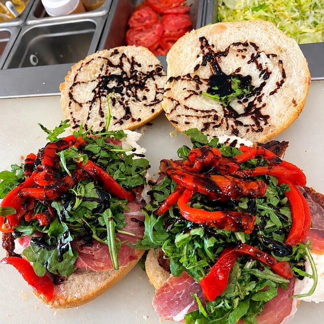 Italian Prosciutto Di Parma.