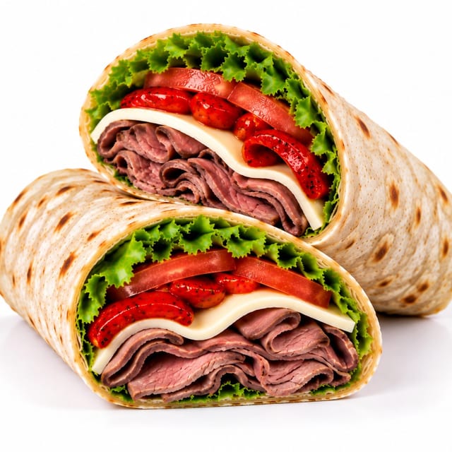 Roast Beef Wrap.