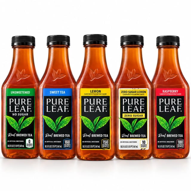 Refreshing Pure Leaf Real Brewed Tea - 18.5 oz.