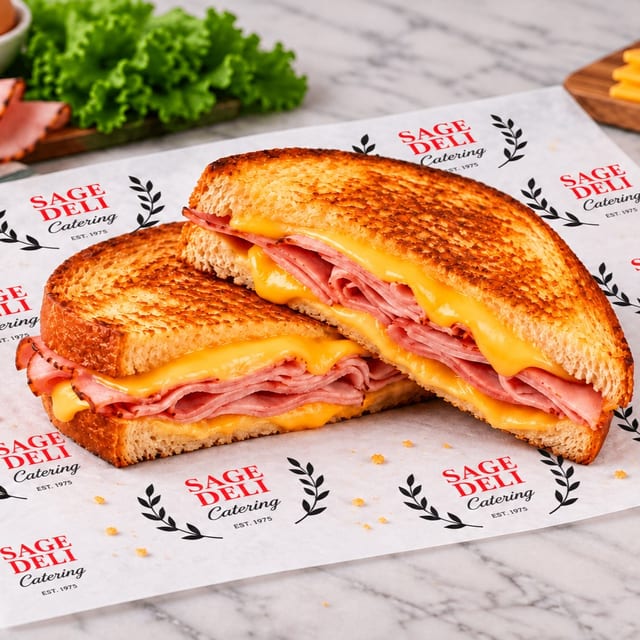 Grilled Ham & Cheese.