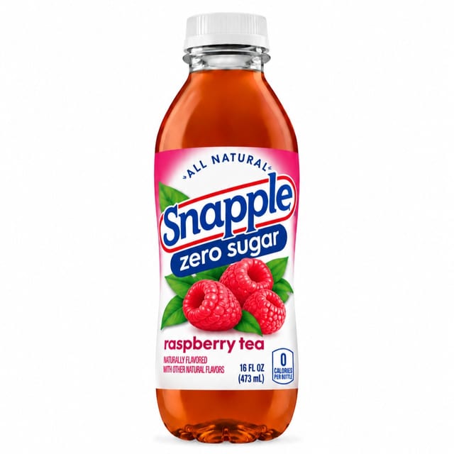Snapple Zero Sugar Raspberry Tea – 16 oz.