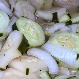 Home Made Cucumber Salad