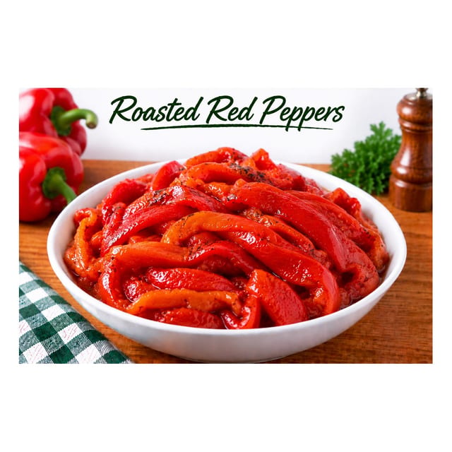 Roasted Red Peppers (0.25 lb. increments).