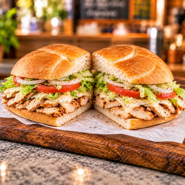 Fresh Grilled Chicken.
