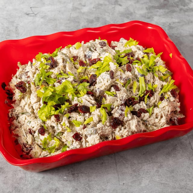 Our Homemade Chicken Salad.