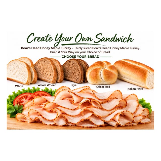 Boar's Head Honey Maple Turkey.