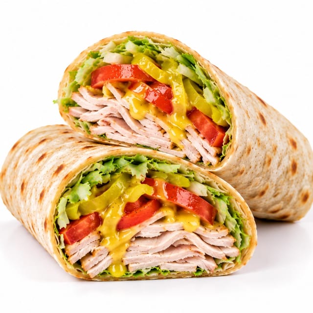 In Store Cooked Turkey Wrap.