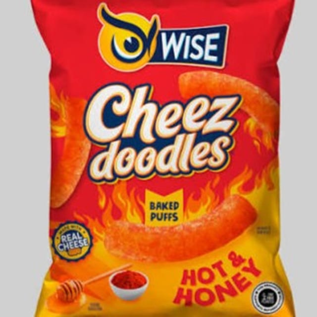 Wise Cheez doodles Hot & Honey (2 1/2 Oz.).