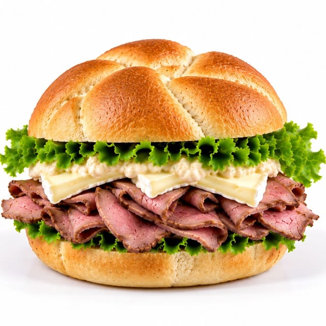 Brie Lovers 2 (Fresh Cooked Roast Beef).