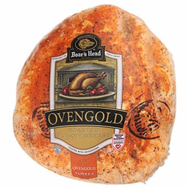 Boar's Head Oven Gold Roasted Turkey.