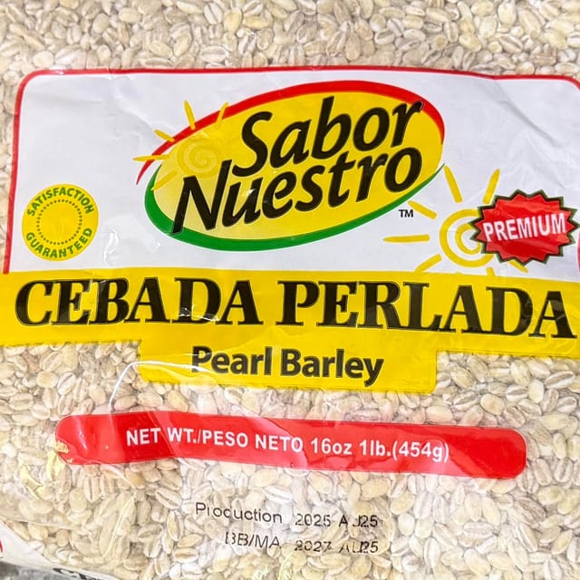 Sabor Nuestro Pearl Barley (1 lb.).