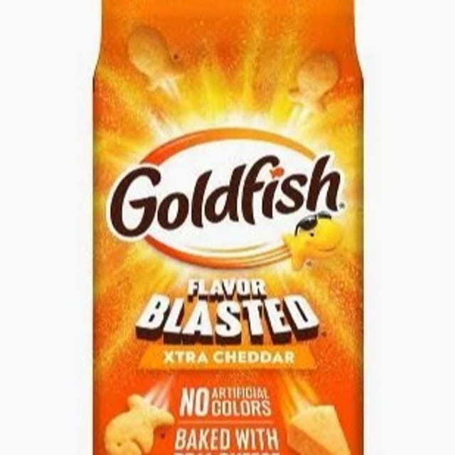 Goldfish Flavor Blasted XTRA Cheddar.
