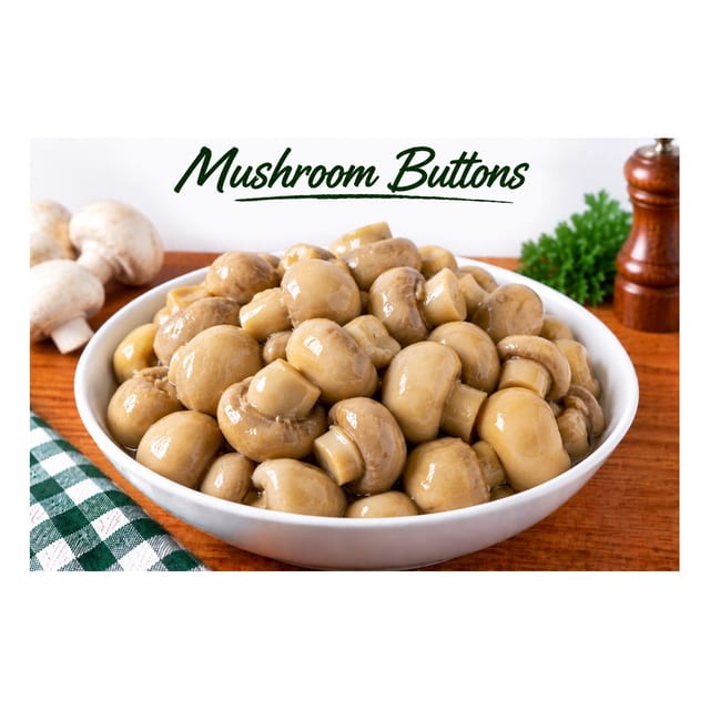 Mushroom Buttons (0.25 lb. increments).