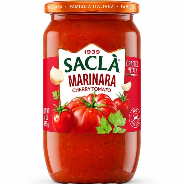 Sacla Marinara Cherry Tomato - 24 Oz..