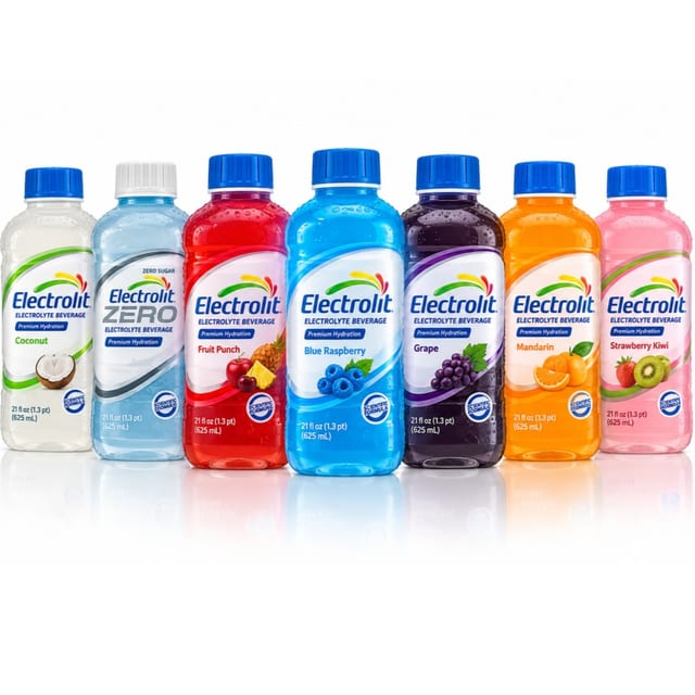 Electrolit Electrolyte Beverage – Assorted Flavors.
