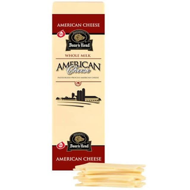 Boar's Head American Cheese - White.