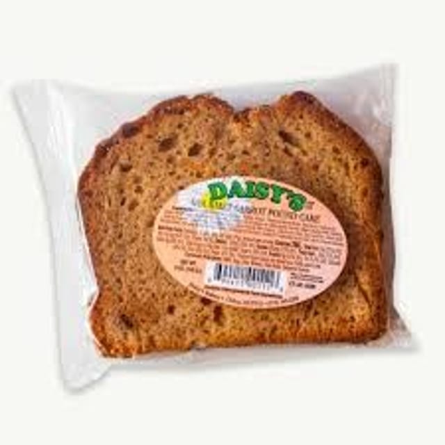 Daisy's Gourmet Carrot Pound Cake.