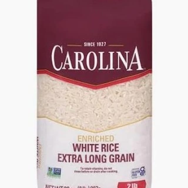 Carolina Enriched Extra Long Grain Rice (2 lb.).