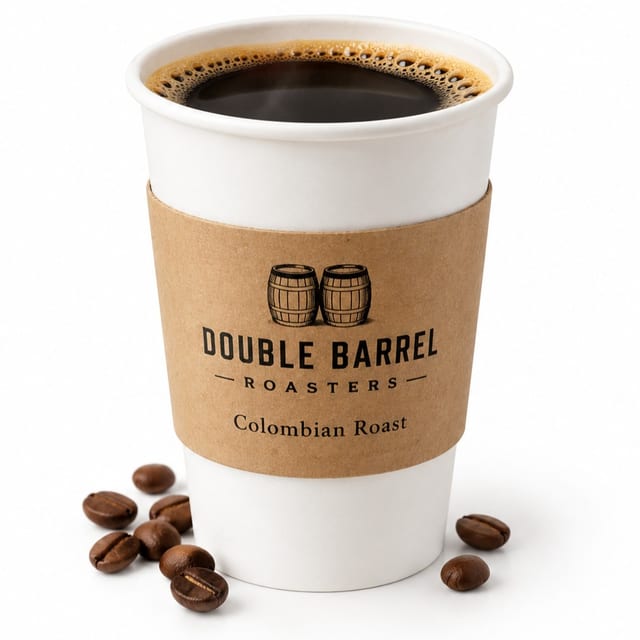 Double Barrel Colombian Roast – 16 Oz..