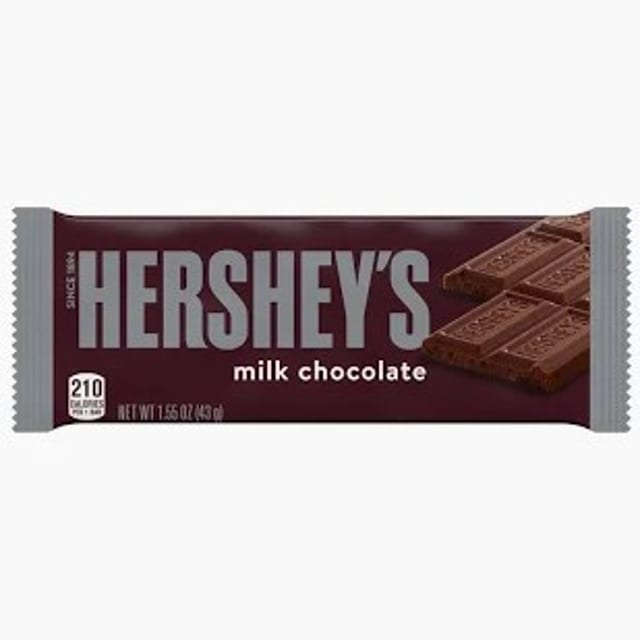 Hershey Chocolate Bar.