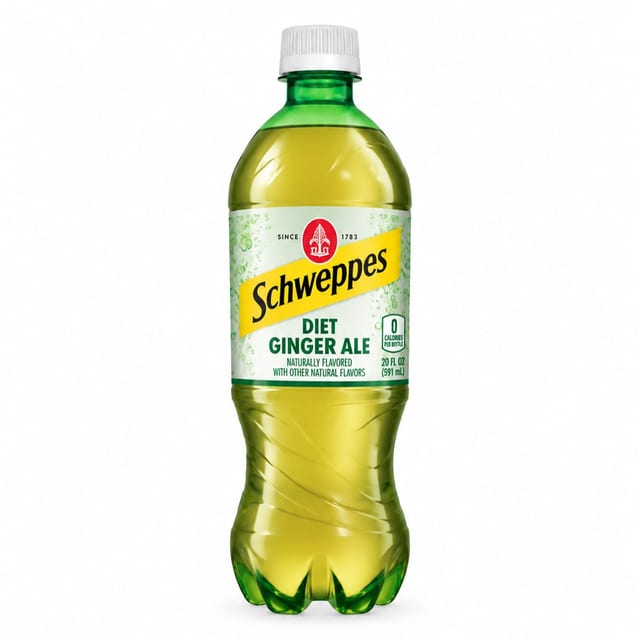 Schweppes Diet Ginger Ale - 20 oz.