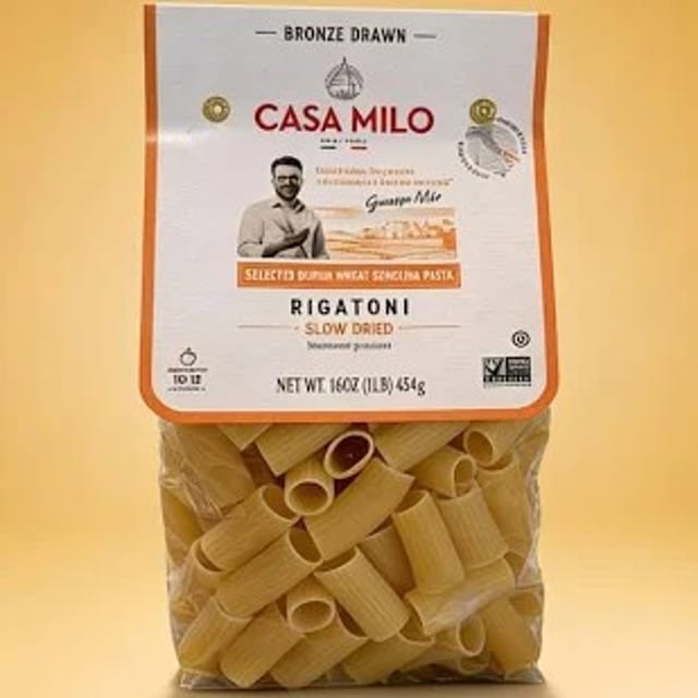 Casa Milo Rigatoni.
